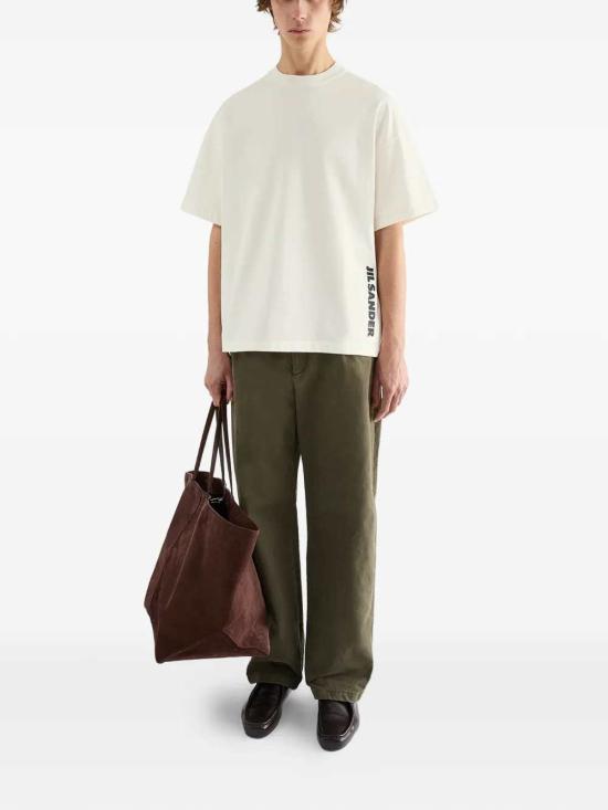 26FW 질샌더 반팔 티셔츠 J22GC0277J20347 102 PORCELAIN - JIL SANDER