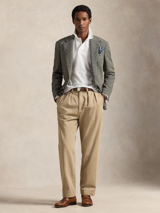 26FW 랄프 로렌 폴로 티셔츠 폴로 마니카 룽가 커스텀 슬림핏 비앙카 - RALPH LAUREN
