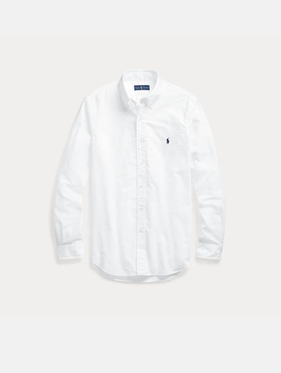 26FW 랄프 로렌 긴팔 셔츠 옥스포드 슬림핏 비앙카 카미시아 - RALPH LAUREN