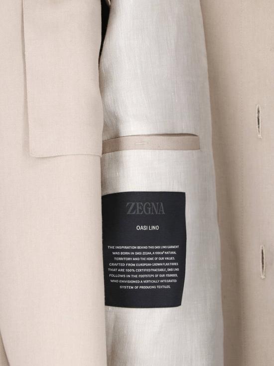 26SS 에르메네질도제냐 자켓 RUHV71A3 SOT54 N92G Beige - ERMENEGILDO ZEGNA
