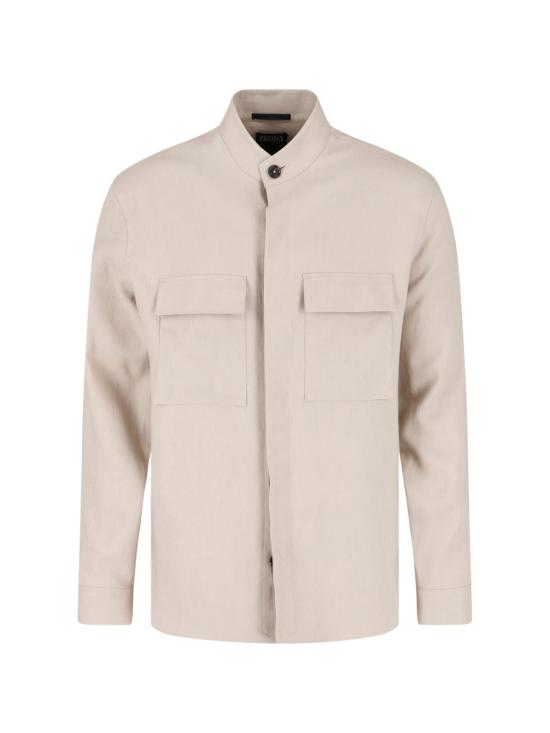 26SS 에르메네질도제냐 자켓 RUHV71A3 SOT54 N92G Beige