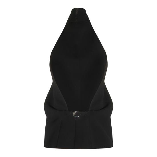 26FW 케이트 민소매 티셔츠 24874114 200 BLACK - KHAITE