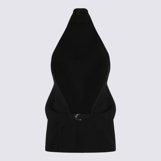 26FW 케이트 민소매 티셔츠 24874114 200 BLACK - KHAITE