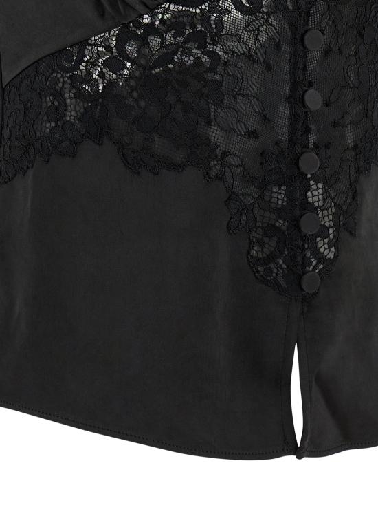 26SS 셀프 포트레이트 탑 RS26176TABBLACK - SELF PORTRAIT