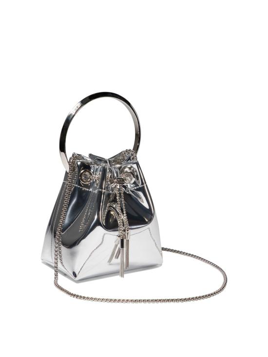 26FW 지미추 토트백 본본 핸드백 실버 - JIMMY CHOO