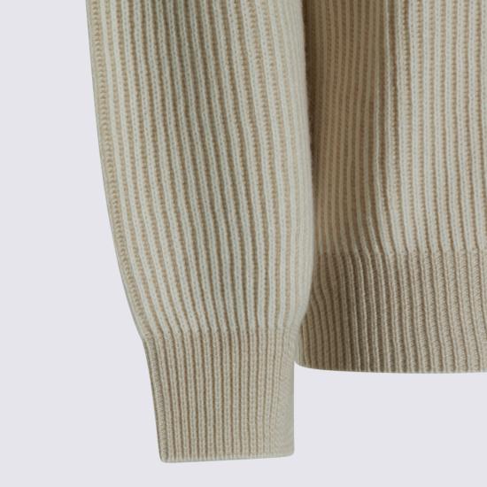 26FW 브루넬로 쿠치넬리 터틀넥 M22700514 CS120 OFF WHITE - BRUNELLO CUCINELLI