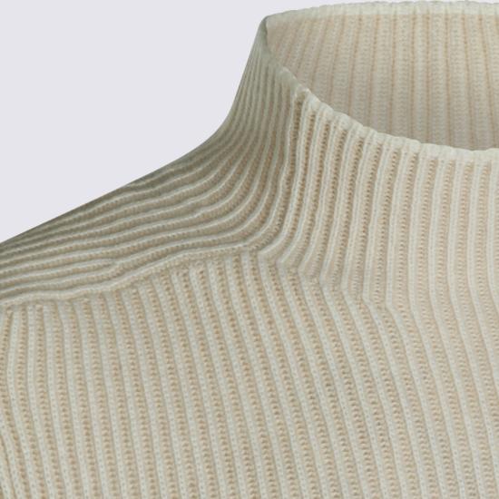 26FW 브루넬로 쿠치넬리 터틀넥 M22700514 CS120 OFF WHITE - BRUNELLO CUCINELLI