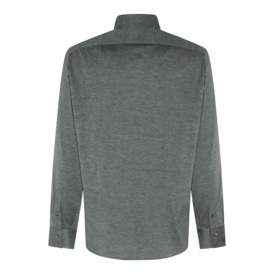 26FW 브루넬로 쿠치넬리 스프레드 칼라 경량 저지 셔츠 MH8366686 C572 - BRUNELLO CUCINELLI