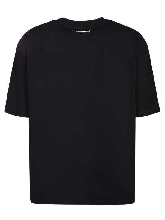 26SS 디스퀘어드2 아이코니크 티셔츠 S78GD0118 D20033 900 Black - DSQUARED2