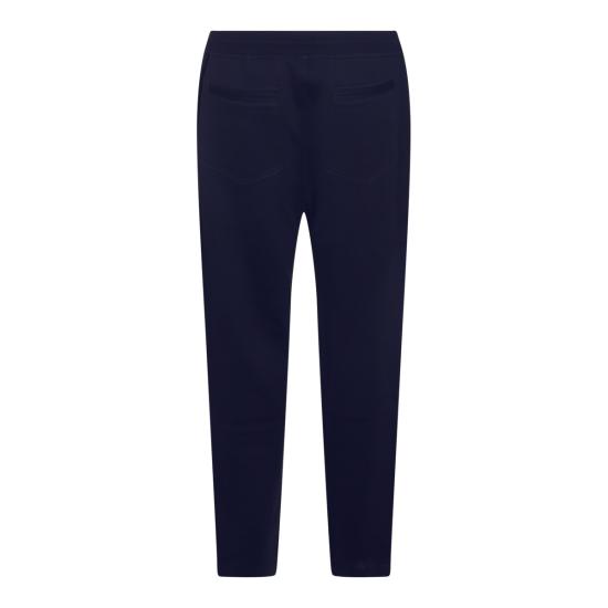 26FW 브루넬로 쿠치넬리 코튼 블렌드 트레이닝 팬츠 MM8313243G C1265 NAVY - BRUNELLO CUCINELLI