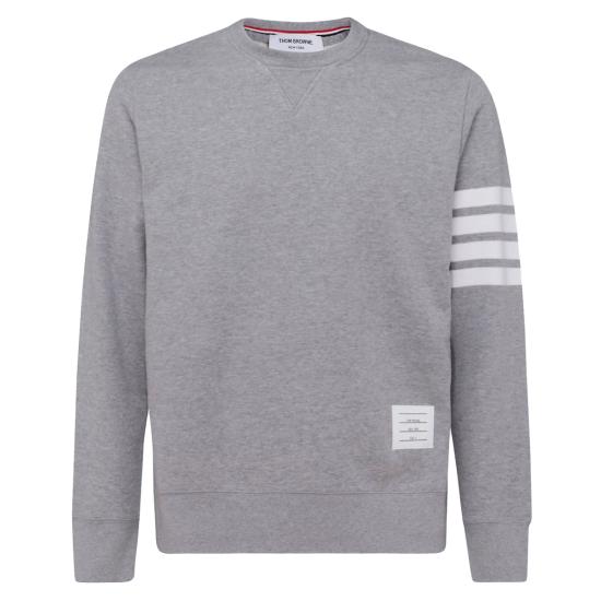 26FW 톰브라운 사선완장 맨투맨 MJT021H 00535068 LIGHT GREY