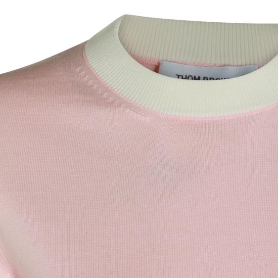 26FW 톰브라운 스웨터 FKA519A Y3006642 LIGHT PINK - THOM BROWNE