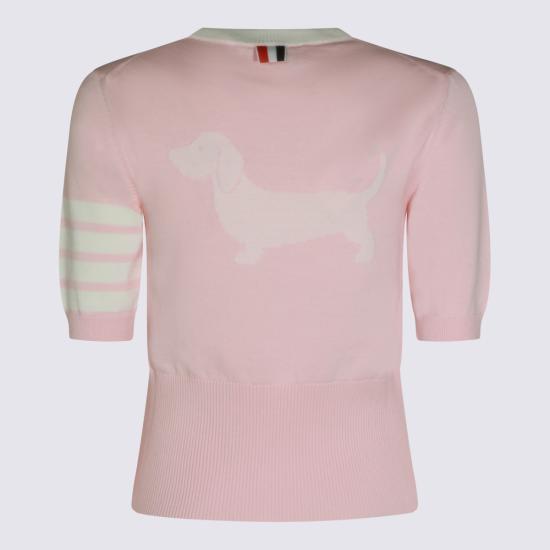 26FW 톰브라운 스웨터 FKA519A Y3006642 LIGHT PINK - THOM BROWNE