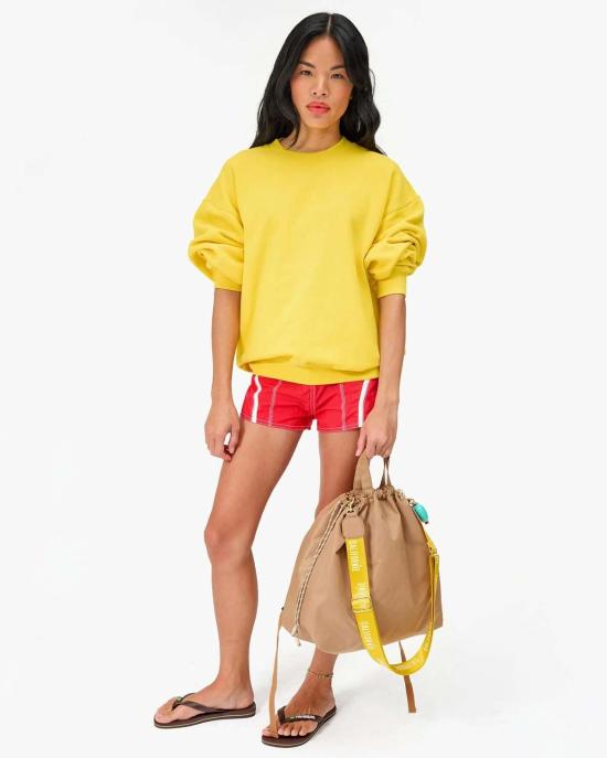  클레어 브이 백팩 Clare V. Sac Tout  라떼 - CLEARE V.