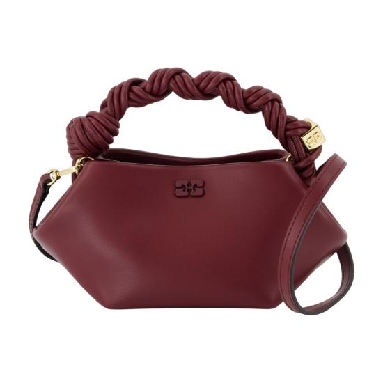 26FW 가니 미니 부 백 A6947 436 burgundy