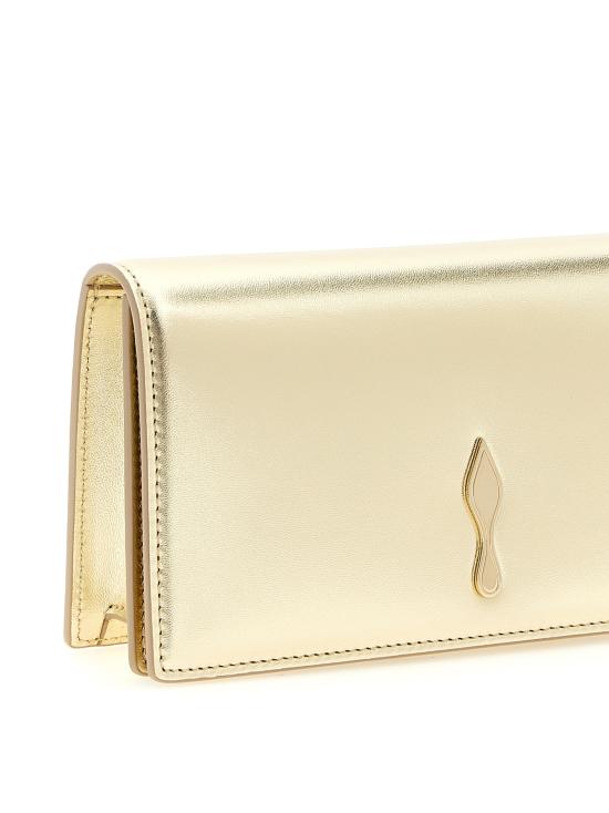 26FW 크리스챤 루부탱 클러치/파우치 1265167PL12 Gold - CHRISTIAN LOUBOUTIN