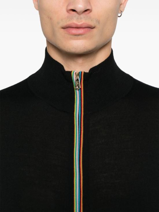 26FW 폴 스미스 집업 니트 M1R248Z P0209479 NAVY - PAUL SMITH