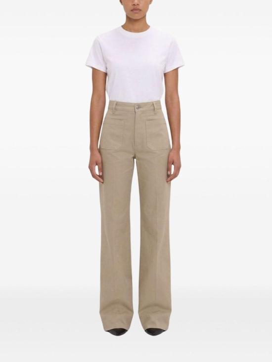 26SS 빅토리아 베컴 스트레이트 팬츠 1226DJE007252ES6391 Grey - VICTORIA BECKHAM