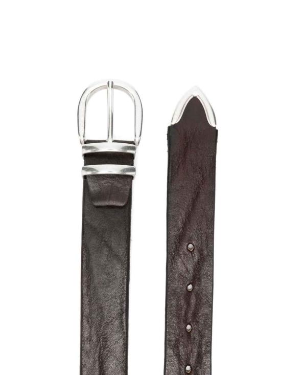 26SS 알베르토루티 가죽 벨트 61630MORO Brown - ALBERTO LUTI