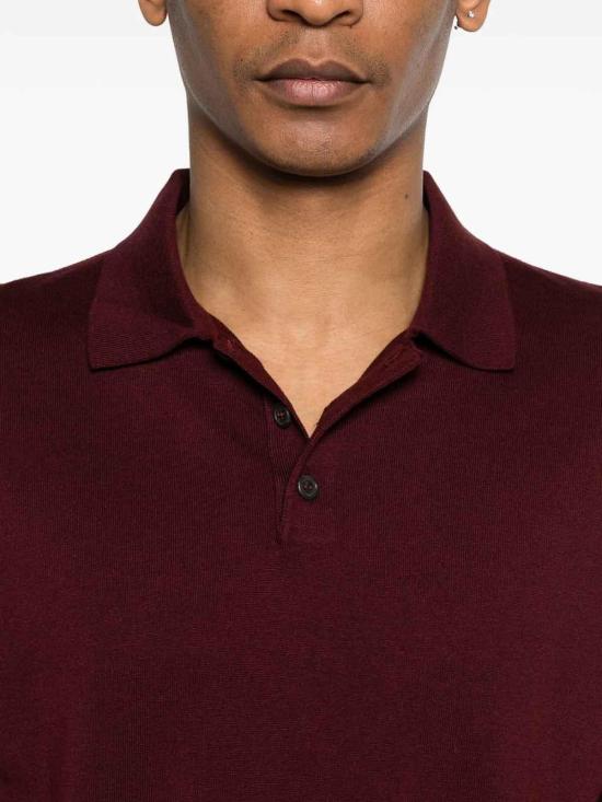 26SS 스칼리오네 폴로 티셔츠 USS133685 Dark Red - SCAGLIONE