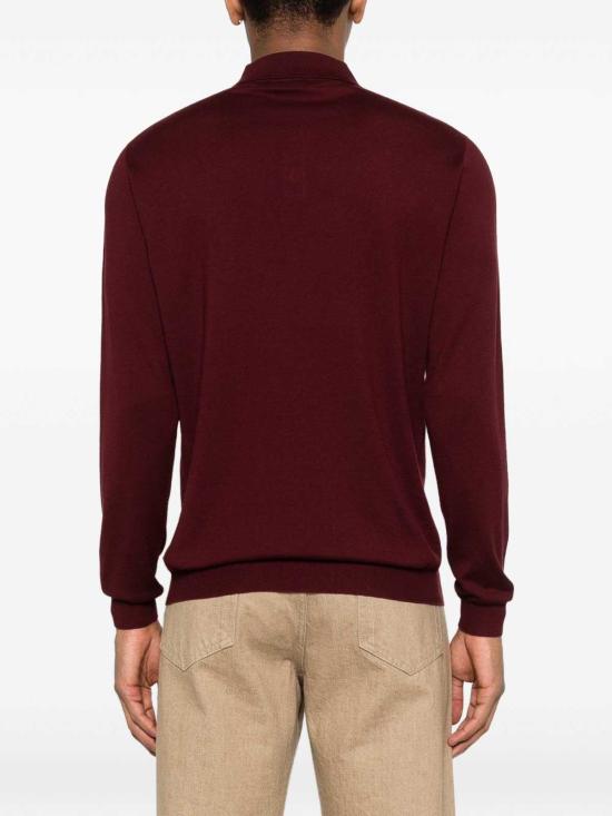 26SS 스칼리오네 폴로 티셔츠 USS133685 Dark Red - SCAGLIONE
