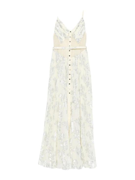 26SS 셀프 포트레이트 롱 원피스 SS26165XYLW Yellow