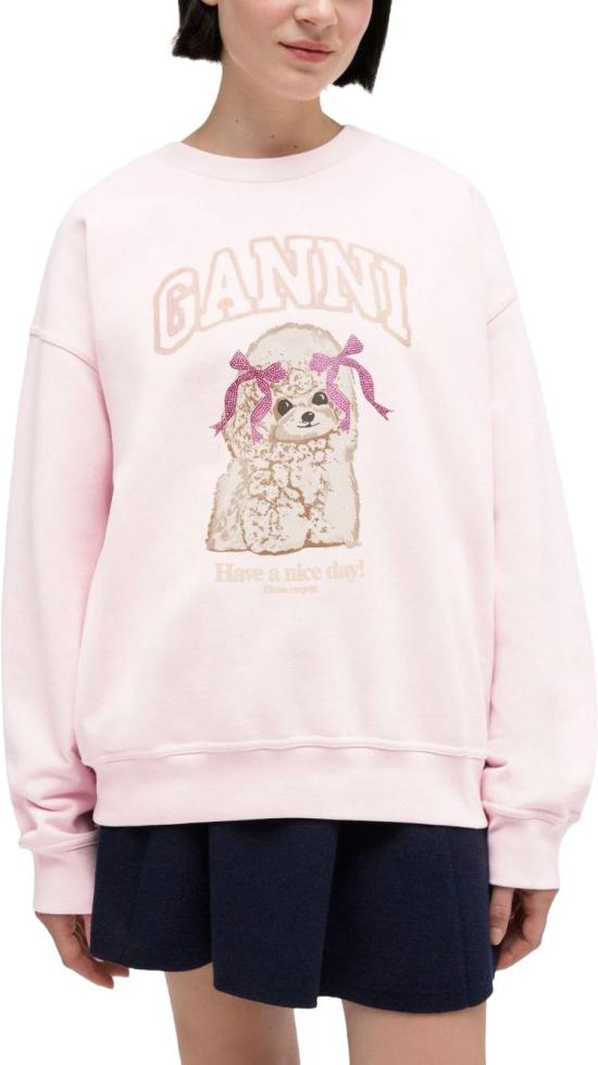26FW 가니 푸들 스웻셔츠 A1060026868 PINK - GANNI