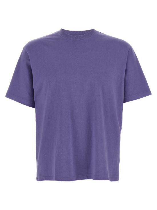26SS 오라리 반팔 티셔츠 A26ST02PT LIGHT PURPLE DOM