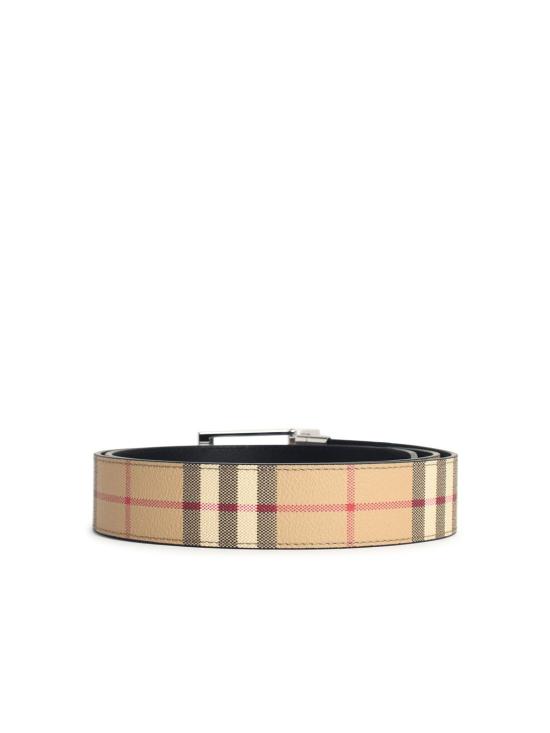 26FW 버버리 가죽 벨트 8122662A7026 Beige - BURBERRY