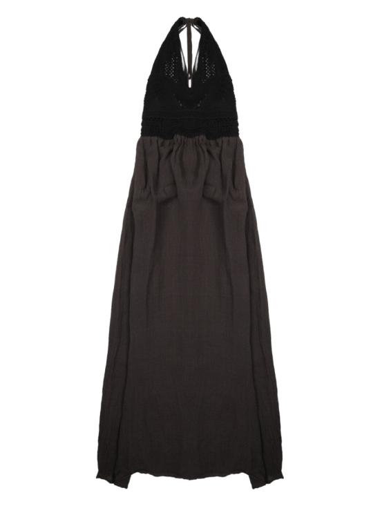  120 리노 롱 원피스 33BLIW4PLK 000G486700909 Black