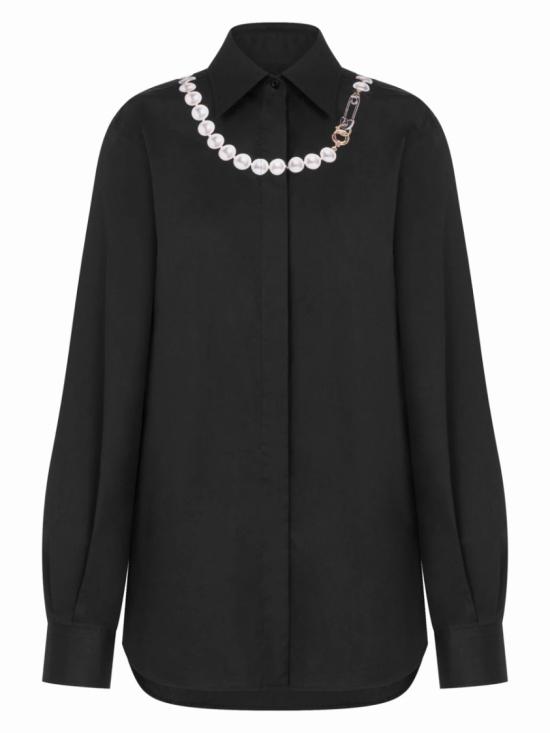 26SS 모스키노 블라우스 02170531 1555 Black