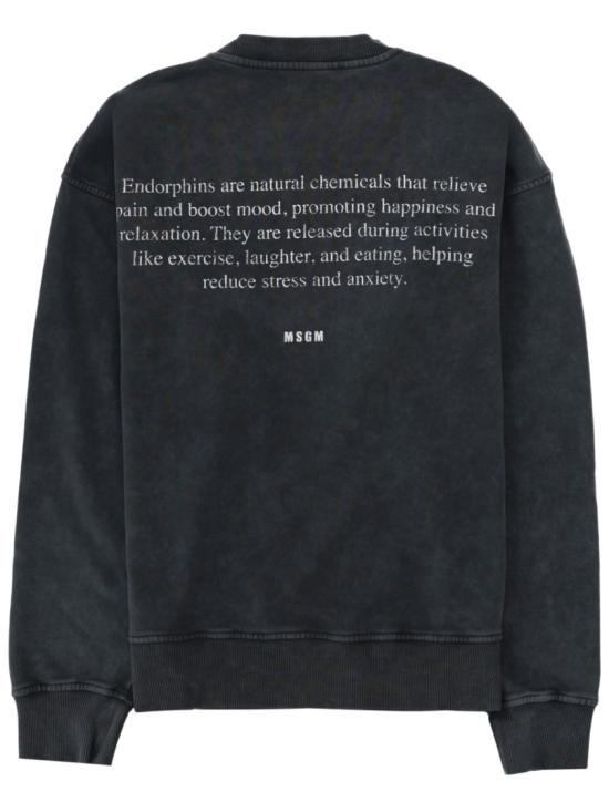26SS 엠에스지엠 긴팔 티셔츠 4040MM76SE 26709298 Black - MSGM
