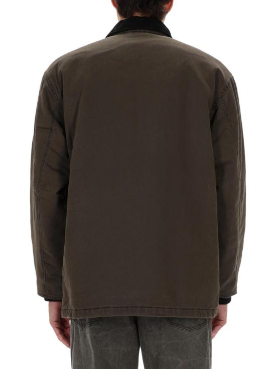 25FW 오베이 자켓 121800606 BLACKOLIVEFADEDWASH Black - OBEY