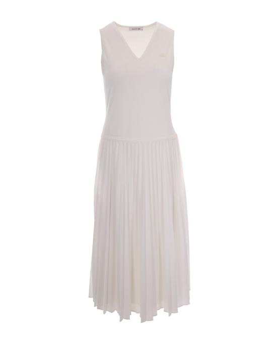 26SS 라코스테 미디 원피스 4392634 White