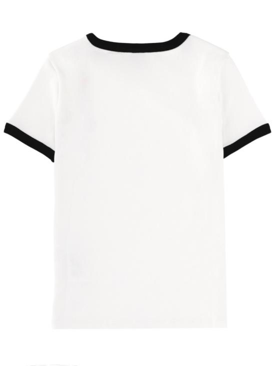 26SS 겐조 보케 플라워 2.0 엠브로이더드 티셔츠 FG52TS2174SJ 01 White - KENZO