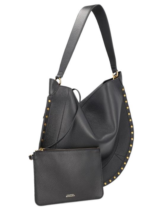  이자벨마랑 OSKAN 오스칸 문 숄더백 PP0200FA C3C22M01BK Black - ISABEL MARANT