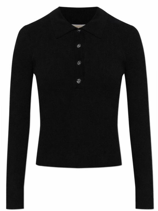26SS 마이클 코어스 긴팔 티셔츠 MR661ER5ZV 001BLACK Black