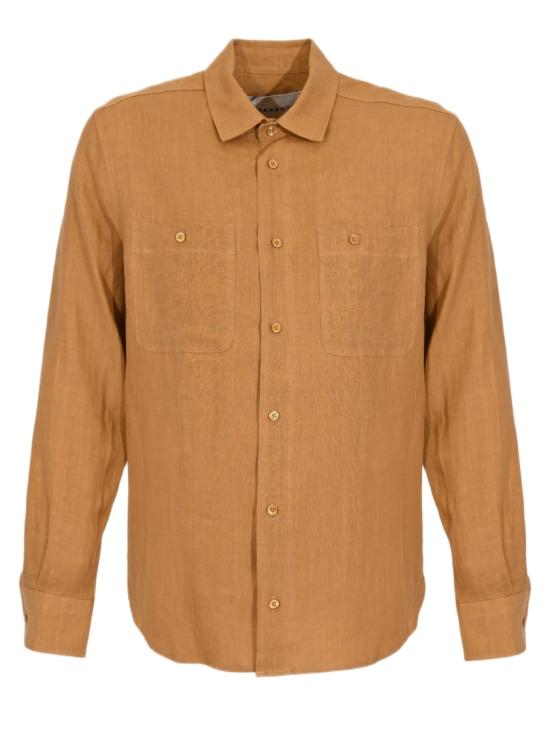 26SS 아마란토 긴팔 셔츠 B6AB001862M Brown