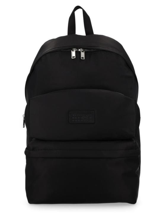  MM6 메종마르지엘라 넘버 로고 포켓 백팩 SB5WA0006 P8504T8013 Black