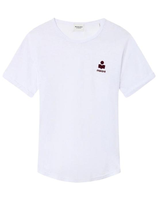 26SS 이자벨마랑에뚜왈 반팔 티셔츠 TS0315FA A1N09E20WH White