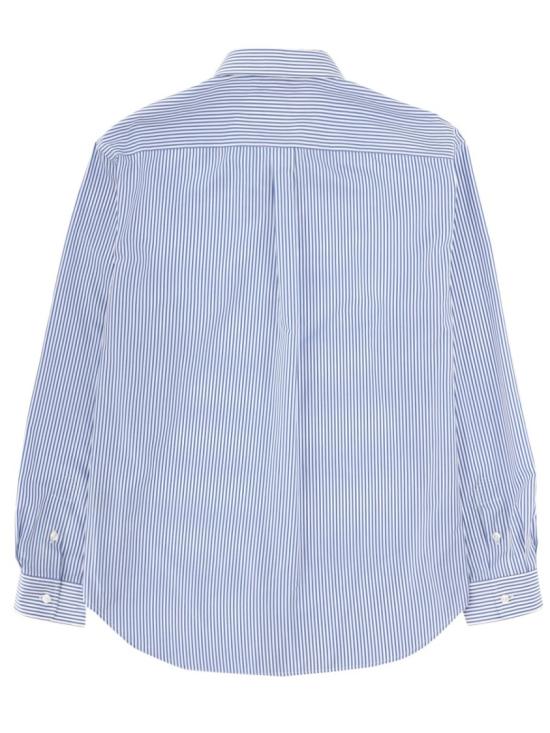 26SS 발망 긴팔 셔츠 GH1HS496CG38 SAB Blue - BALMAIN