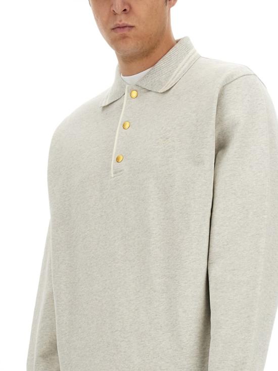  드롤드무슈 폴로 티셔츠 PL132 CO127GREY White - DROLE DE MONSIEUR