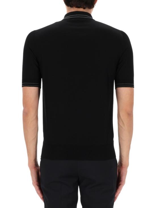 26SS 돌체앤가바나 폴로 티셔츠 GXZ02T JBSOIN0000 Black - DOLCE & GABBANA