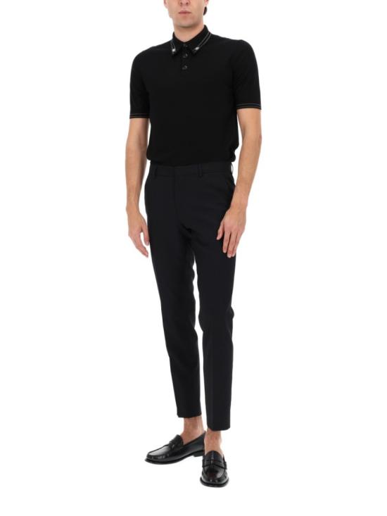 26SS 돌체앤가바나 폴로 티셔츠 GXZ02T JBSOIN0000 Black - DOLCE & GABBANA