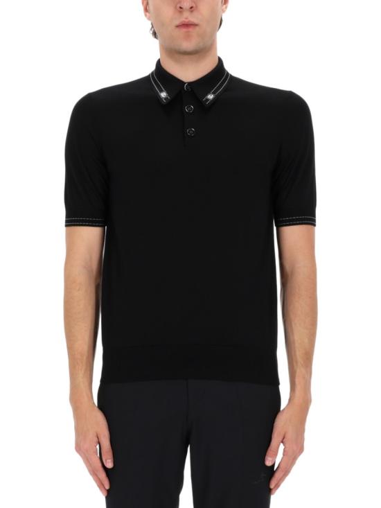 26SS 돌체앤가바나 폴로 티셔츠 GXZ02T JBSOIN0000 Black - DOLCE & GABBANA