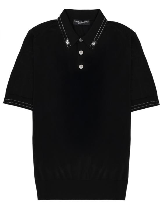 26SS 돌체앤가바나 폴로 티셔츠 GXZ02T JBSOIN0000 Black