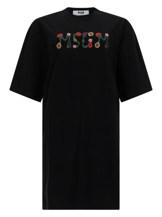 26SS 엠에스지엠 숏 원피스 4041MDA82N 26700299 Black
