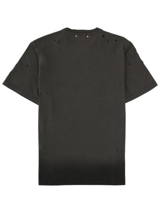26SS 골든구스 반팔 티셔츠 GMP01220 P00236360318 Black - GOLDEN GOOSE