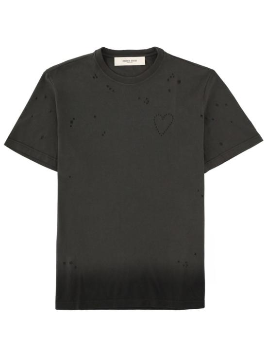 26SS 골든구스 반팔 티셔츠 GMP01220 P00236360318 Black