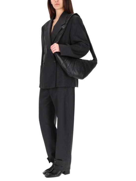 25FW 르메르 스트레이트 팬츠 PA1223 LF414BK996 Black - LEMAIRE